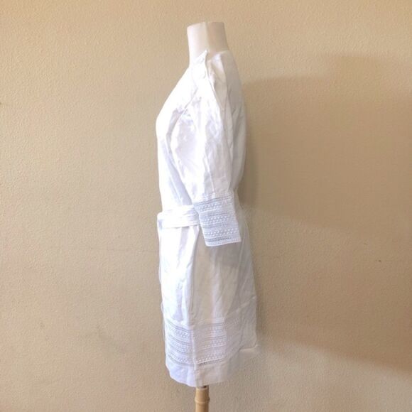 Rebecca Minkoff White Georgina Lace Trim Dress
Size Medium - Picture 4 of 12